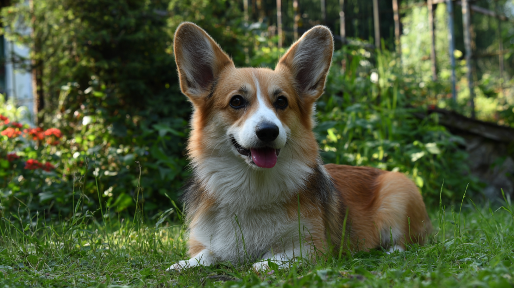 a_dog_breed_Welsh_Corgi_Pembroke_sits_on_a_green_lawn_--qual.png a_dog_breed_Welsh_Corgi_Pembroke_sits_on_a_green_lawn_--qual.png