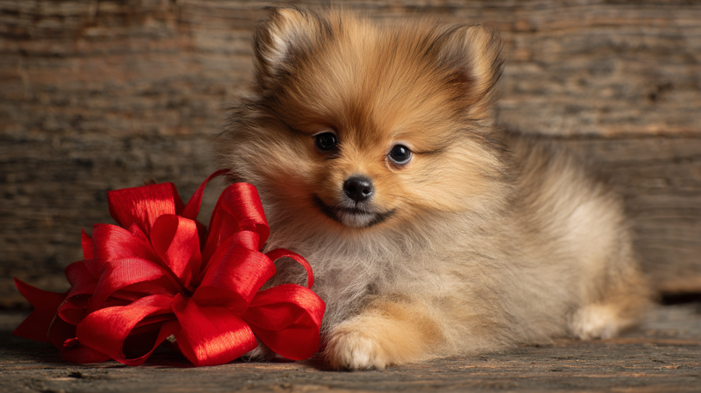 puppy-of-pomeranian-spitz-with-red-bow-in-the-form-of-gift- (3).png