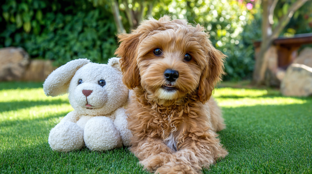dog-of-the-breed-cavapoo-sits-on-a-green-lawn_-next-to-a- (2).png