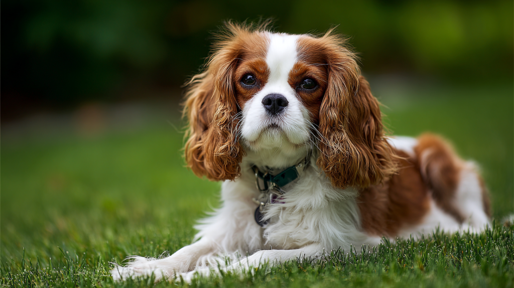 Klubus_Cavalier_King_Charles_Spaniel_sits_on_the_green_grass_- (2).png
