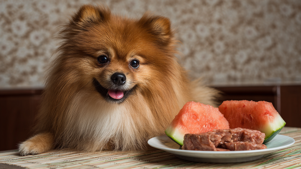 pomeranian-spitz-eats-watermelon_-next-to-it-is-a-plate-wit.png pomeranian-spitz-eats-watermelon_-next-to-it-is-a-plate-wit.png